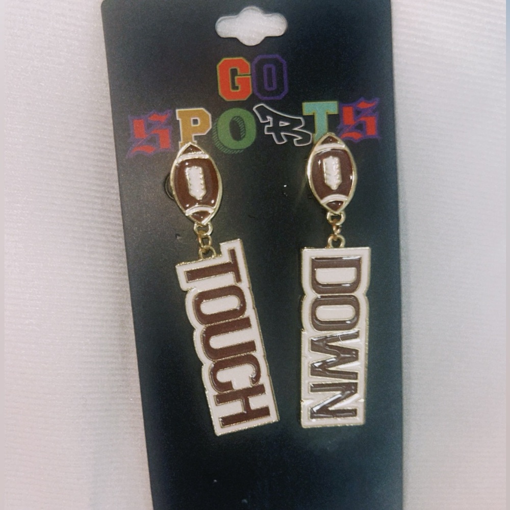 Go Sports Touchdown Earrings
